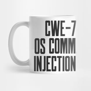 Secure Coding CWE-78 OS Command Injection Mug